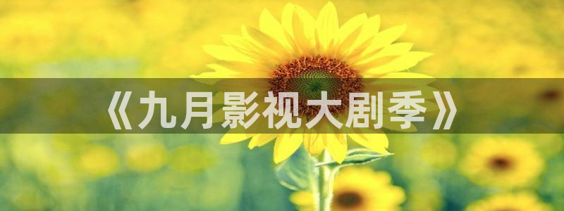 桔子影视怎么下载：《九月影视大剧季》